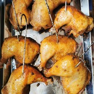 เมนูของร้าน ไก่นอกกะลา "ไก่ย่างนอกกรอบ" Happy Condo