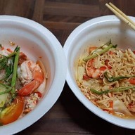 เมนูของร้าน ร้านยำ ศาลาแดง