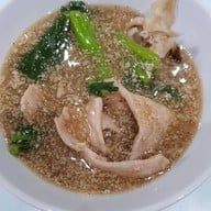 เมนูของร้าน ราดหน้ายอดผัก กกท. กกท.