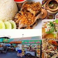 ชบาเมี่ยงปลาเผา หน้าศาลชลบุรี จิ้มจุ่ม,หมูกระทะ ตามสั่ง ส้มตำ ยำ