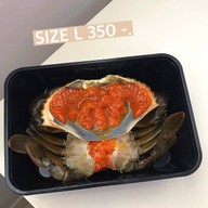 ปูไข่มะนาวสด