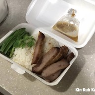 เมนูของร้าน รสริน ข้าวหมูแดงหมูกรอบ ซูวี