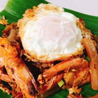 เมนูของร้าน ผัดไทยเจ้หนู สี่แยกสนามบิน