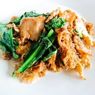 เมนูของร้าน ผัดไทยเจ้หนู สี่แยกสนามบิน