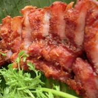 เมนูของร้าน ไส้อั่วปิ้ง ป้าพัน ร้านไส้อั่วป้าพัน ถ.สิทธิวงค์