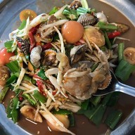 เมนูของร้าน กุ้งยโสธรรสแซ่บ