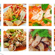 ชบาเมี่ยงปลาเผา หน้าศาลชลบุรี จิ้มจุ่ม,หมูกระทะ ตามสั่ง ส้มตำ ยำ