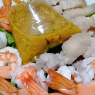 ครัว ครูนงค์ หมูทอดแจ่วปลาร้า (ส้มตำ) บางหัวเสือ