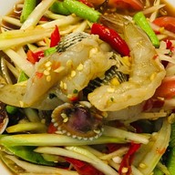 หมูปลาร้า ตำยำระเบิด