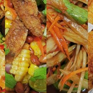 ตำแซ่บแสบปาก ตลาดไทยสมบูรณ์พระประแดง