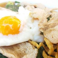 หมูกรอบร่มเกล้า+ข้าวต้มรอบดึก