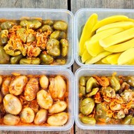 ใบบัวผลไม้ แช่อิ่มทรงเครื่อง สูตรคุณยาย (อังคาร พุธ พฤหัส)