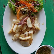 เมนูของร้าน เรือนริมน้ำซีฟู๊ด