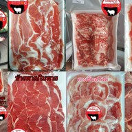 เนื้อวัวสด สไลด์ เนื้อไก่ ร้านฮาซันบัยตุ้ลมาล ตลาดบางกะปิ ฮาลาล