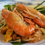 เมนูของร้าน ผัดไทยสามยอด ดิโอลด์ สยาม พลาซ่า