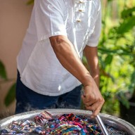 บรรยากาศ สานเสนฝ้าย