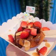 เมนูของร้าน BarNom Cafe(บาร์นมคาเฟ่) ตลาดเดินเล่น ตรงข้ามเดอะมอลท่าพระ