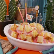 เมนูของร้าน BarNom Cafe(บาร์นมคาเฟ่) ตลาดเดินเล่น ตรงข้ามเดอะมอลท่าพระ