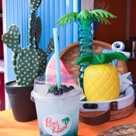 เมนูของร้าน BarNom Cafe(บาร์นมคาเฟ่) ตลาดเดินเล่น ตรงข้ามเดอะมอลท่าพระ