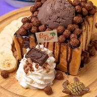 เมนูของร้าน BarNom Cafe(บาร์นมคาเฟ่) ตลาดเดินเล่น ตรงข้ามเดอะมอลท่าพระ