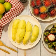 ทุเรียนฟ้าใส ผลไม้ตามฤดูกาล ลาดพร้าว112 รามคำแหง 53