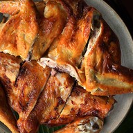 ไก่บ้านย่างเขาสวนกวาง"ป๋านึก" หัวตะเข้