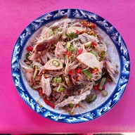 เมนูของร้าน ข้าวแกงใบเฟิร์น เมี่ยงหมูมะนาว