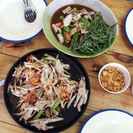 เมนูของร้าน ส้มตำแสงปัญญา แพรกษา