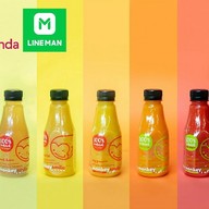 เมนูของร้าน Monkey Smile Juice น้ำผักผลไม้แท้ 100% สูตรคุณพ่อ