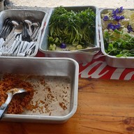 เมนูของร้าน ข้าวหมูทอดนายเบียร์ บางบอน3