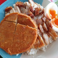 เมนูของร้าน ข้าวหมูทอดนายเบียร์ บางบอน3