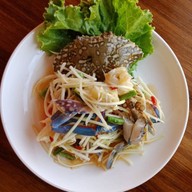 เมนูของร้าน แซ่บปากเปิด by จุ๋ม