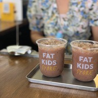 เมนูของร้าน fat kids cafe