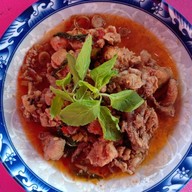 ข้าวแกงใบเฟิร์น เมี่ยงหมูมะนาว