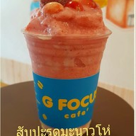 เมนูของร้าน G FOCUS cafe'