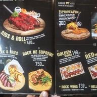 เมนู Rock Me Burgers & Bar เชียงใหม่