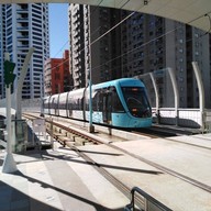 บรรยากาศ Light Rail Hongshulin Station