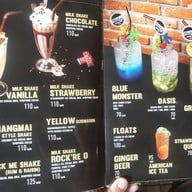 เมนู Rock Me Burgers & Bar เชียงใหม่