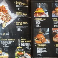 เมนู Rock Me Burgers & Bar เชียงใหม่