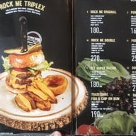 เมนู Rock Me Burgers & Bar เชียงใหม่