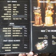 เมนู Rock Me Burgers & Bar เชียงใหม่