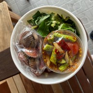 เมนูของร้าน ส้มตำแสงปัญญา แพรกษา