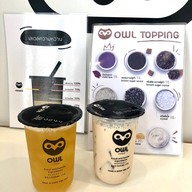 เมนูของร้าน อาวน์ชา ปั้มเชลล์ กิ่งแก้ว