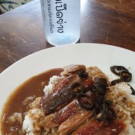 เมนูของร้าน เฮ็ดเป็ดย่าง เจ้าเก่าแถวเซนต์คาเบรียล