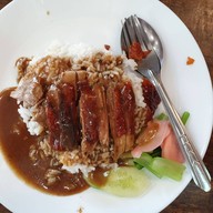 เมนูของร้าน เฮ็ดเป็ดย่าง เจ้าเก่าแถวเซนต์คาเบรียล