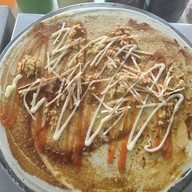 เมนูของร้าน ร้านเครปใส้แน่น ตลาดชุมชน
