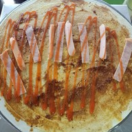 เมนูของร้าน ร้านเครปใส้แน่น ตลาดชุมชน