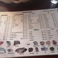 เมนู ร้านอาหารปลาเเม่นํ้า(เอกชัย131) -