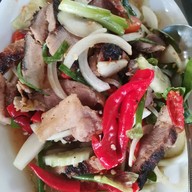 เมนูของร้าน บ้านตั้งริมแคว