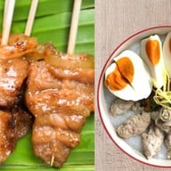 หมูปิ้งสูตรโบราณ & โจ๊กหมู ชูใจ - ถนนประชาสงเคราะห์